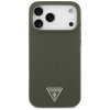 Guess Silicone Triangle Logo MagSafe Case for iPhone 17 Pro Max - Green Guess Silicone Triangle Logo MagSafe Case for iPhone 17 Pro Max - Green