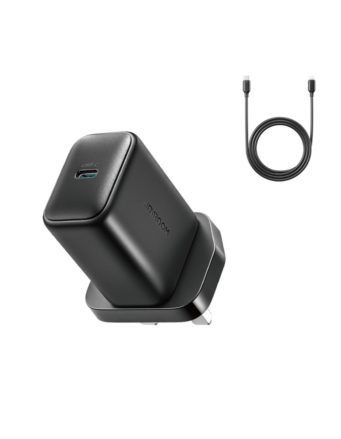 Joyroom JR-TCF23 25W Wall Charger with 1m USB-C Cable - Black