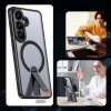 Hybrid Armor X Case for Samsung Galaxy S26 Plus with Stand, Compatible with MagSafe - Black