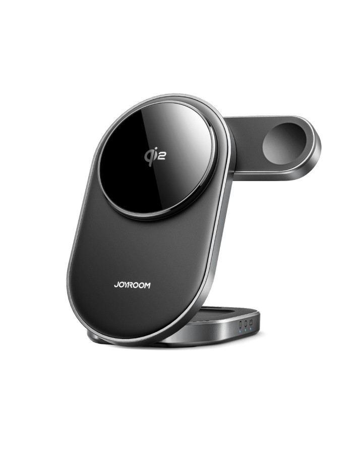 Joyroom JR-W17 Qi 3-in-1 Wireless Inductive Charger - Black