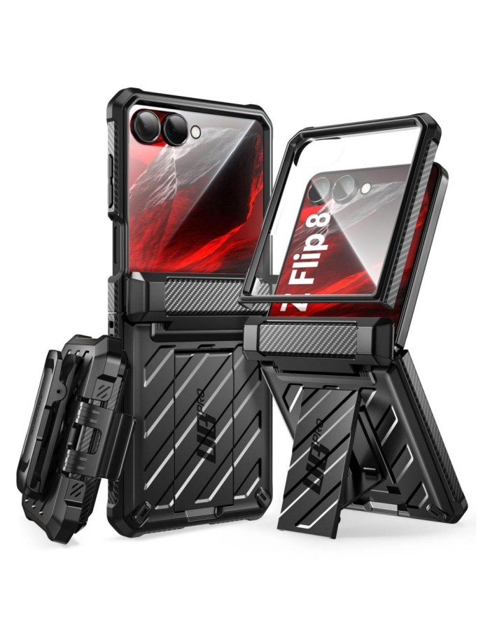 Supcase Unicorn Beetle Pro Case for Samsung Galaxy Z Flip 8 - Black Supcase Unicorn Beetle Pro Case for Samsung Galaxy Z Flip 8 - Black