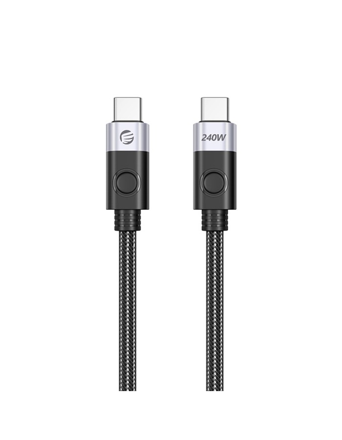 Orico CC240 USB-C to USB-C Cable 240W USB4 40Gb/s 8K 60Hz 0.5m - Black Orico CC240 USB-C to USB-C Cable 240W USB4 40Gb/s 8K 60Hz 0.5m - Black