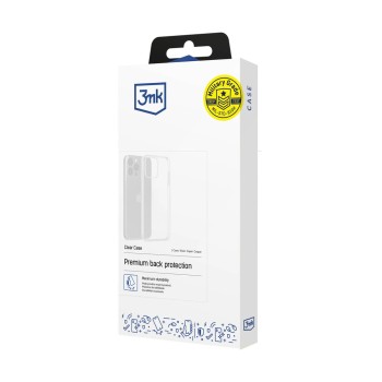 3mk Clear Case for Motorola Moto G86 Power - transparent