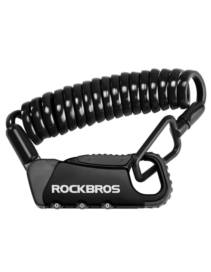 Rockbros RBK6N Combination Bike Lock - Black Rockbros RBK6N Combination Bike Lock - Black