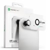 AmazingThing Lens Glass for iPhone 17 Air with Black Aluminum Frame