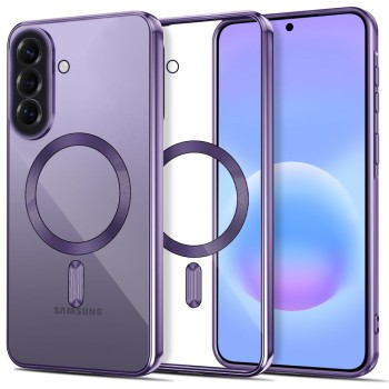 Tech-Protect MagFlex MagSafe Case for Samsung Galaxy A57 5G - Transparent Purple Tech-Protect MagFlex MagSafe Case for Samsung Galaxy A57 5G - Transparent Purple
