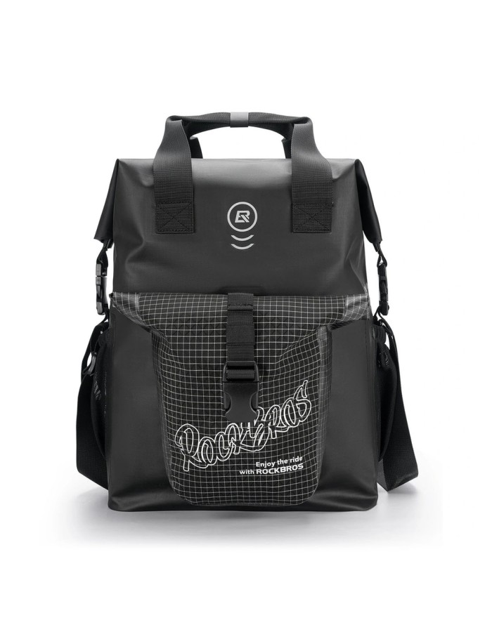 Rockbros AS-158 Handlebar Bag for Brompton 18L Folding Bike - Black Rockbros AS-158 Handlebar Bag for Brompton 18L Folding Bike - Black