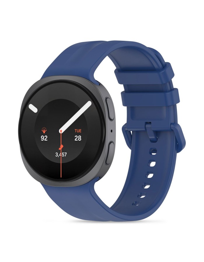 Tech-Protect Silicone Evo Strap for Samsung Galaxy Watch 40/44/46 mm - Navy Blue