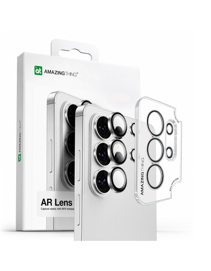 AmazingThing Radix AR Lens Glass for Samsung S26 Ultra - Silver AmazingThing Radix AR Lens Glass for Samsung S26 Ultra - Silver