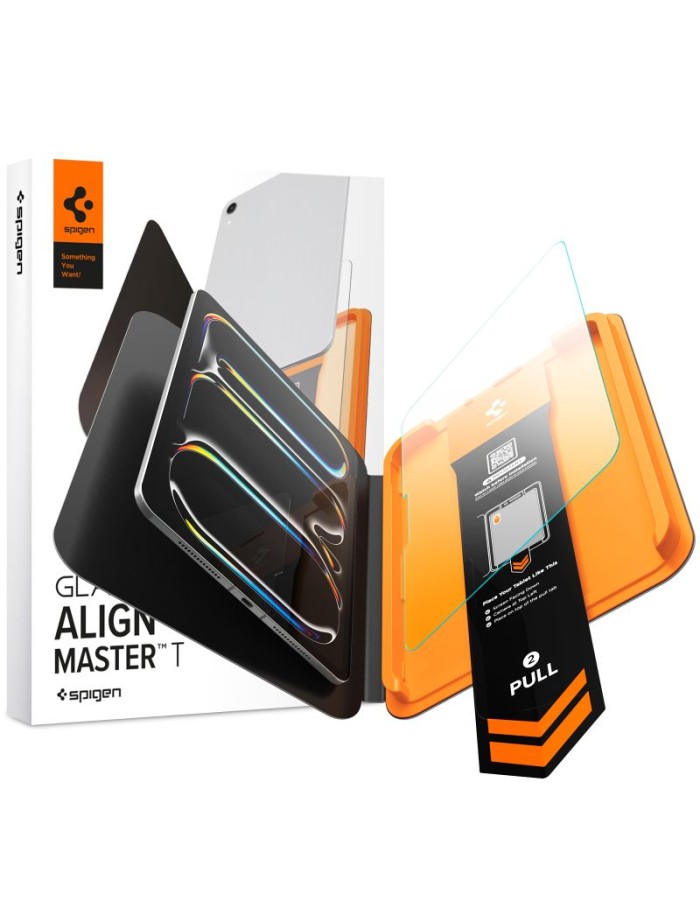Spigen ALM Glas.tR T Tempered Glass for iPad Pro 11" 2024 / 2025 Spigen ALM Glas.tR T Tempered Glass for iPad Pro 11" 2024 / 2025