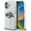 Karl Lagerfeld IML Glitter Karl &amp;amp; Choupette Sketch Logo MagSafe Case for iPhone 16 - Transparent