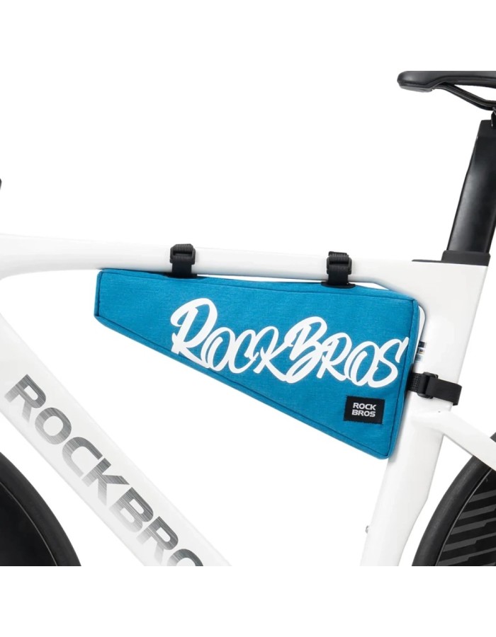 Rockbros G008 Flash Journey Triangle Frame Bike Bag XL 1.9 l - Blue Rockbros G008 Flash Journey Triangle Frame Bike Bag XL 1.9 l - Blue