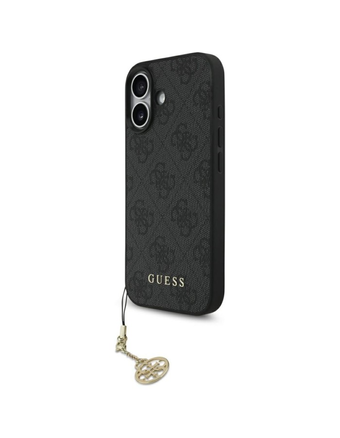 Guess 4G Charms Collection MagSafe case for iPhone 17 - black