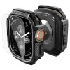 Spigen Rugged Armor Case + 9H Tempered Glass for Apple Watch Ultra 49mm - Matte Black Spigen Rugged Armor Case + 9H Tempered Glass for Apple Watch Ultra 49mm - Matte Black