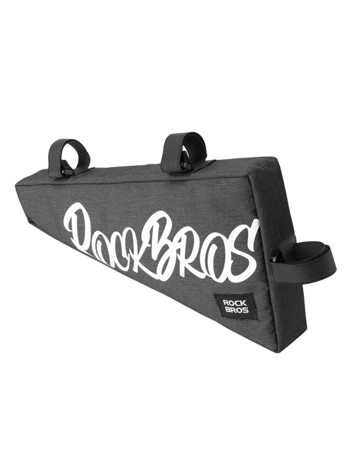 Rockbros G008 Flash Journey Triangle Frame Bike Bag XL 1.9 L - Black Rockbros G008 Flash Journey Triangle Frame Bike Bag XL 1.9 L - Black