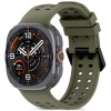 Tech-Protect Silicone Air Strap for Samsung Galaxy Watch Ultra 47mm - Olive