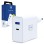 3mk FlowPower 45W 1A1C PD3.0 QC4+ Wall Charger - White