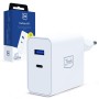 3mk FlowPower 45W 1A1C PD3.0 QC4+ Wall Charger - White