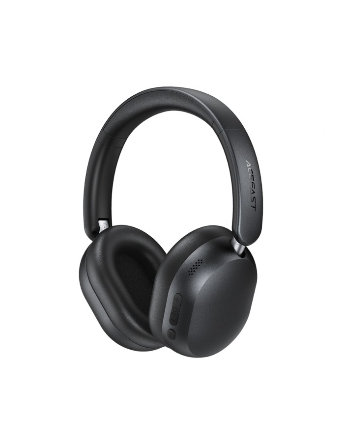 Acefast H12 Wireless On-Ear Bluetooth 5.4 Headphones with ANC - Black