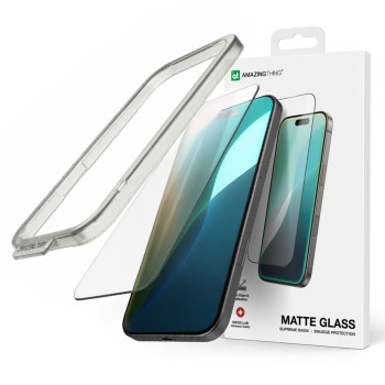 AmazingThing Titan Matte FusionFilter 7 Tempered Glass Screen Protector for iPhone 17 Air