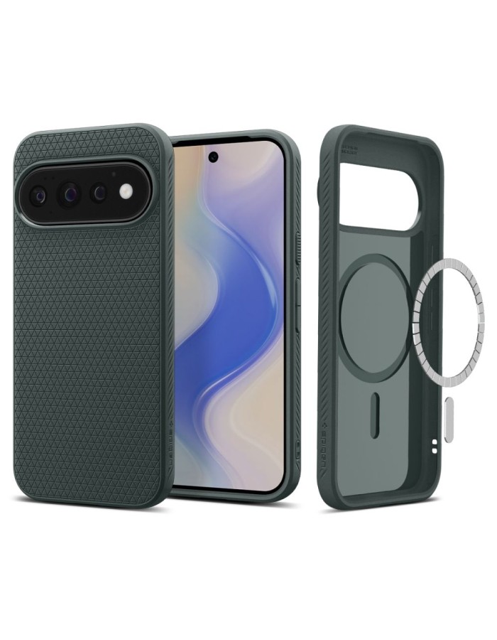 Spigen Liquid Air Mag MagSafe Case for Google Pixel 11 Pro - Dark Green Spigen Liquid Air Mag MagSafe Case for Google Pixel 11 Pro - Dark Green