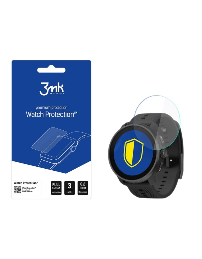 Tempered Glass 3mk Watch Protection FlexibleGlass for Suunto Race S Tempered Glass 3mk Watch Protection FlexibleGlass for Suunto Race S