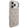 Guess 4G Triangle Logo MagSafe Case for iPhone 17 Pro - Rose Gold Guess 4G Triangle Logo MagSafe Case for iPhone 17 Pro - Rose Gold
