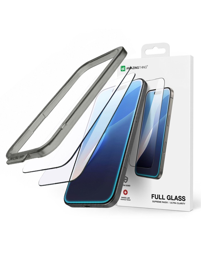 AmazingThing Radix Full Tempered Glass for iPhone 17 Air (Set of 2)