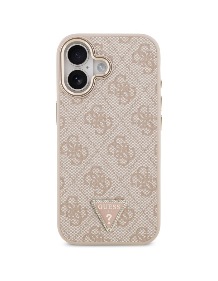 Guess 4G Triangle Logo MagSafe Case for iPhone 17 - Rose Gold Guess 4G Triangle Logo MagSafe Case for iPhone 17 - Rose Gold