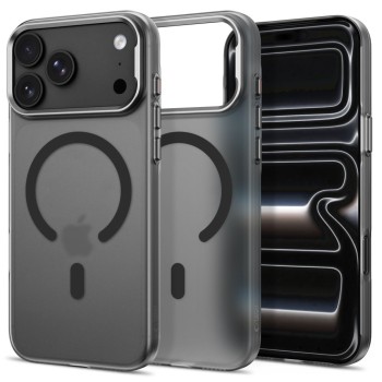 Tech-Protect MagZero MagSafe Case for iPhone 17 Pro Max / 18 Pro Mac - Translucent Matte Black