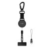 Tech-Protect UrbanLoop Anti-Theft Phone Holder with Retractable Lanyard - Black Tech-Protect UrbanLoop Anti-Theft Phone Holder with Retractable Lanyard - Black