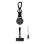 Tech-Protect UrbanLoop Anti-Theft Phone Holder with Retractable Lanyard - Black