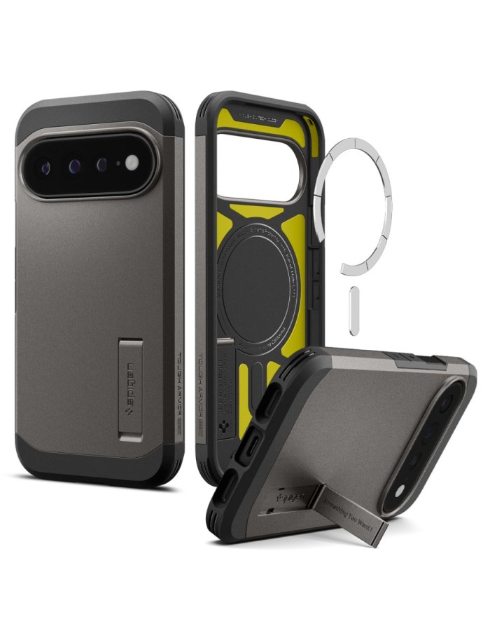Spigen Tough Armor Mag MagSafe Case for Google Pixel 11 Pro XL - Dark Gray