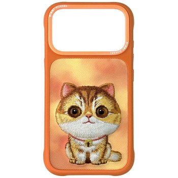 Nimmy Big Eyed Pet 2.0 Cat case for iPhone 17 Pro - orange Nimmy Big Eyed Pet 2.0 Cat case for iPhone 17 Pro - orange