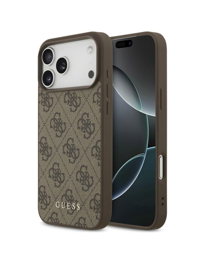 Guess 4G Classic Case for iPhone 17 Pro Max / 18 Pro Max - Brown