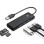 Orico PAPW3AT-U3 USB Hub 4-port 3x USB-A 3.0 with microSD/SD card reader 1 m - black