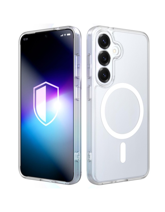 3mk Misty MagCase for Samsung Galaxy S25 - white