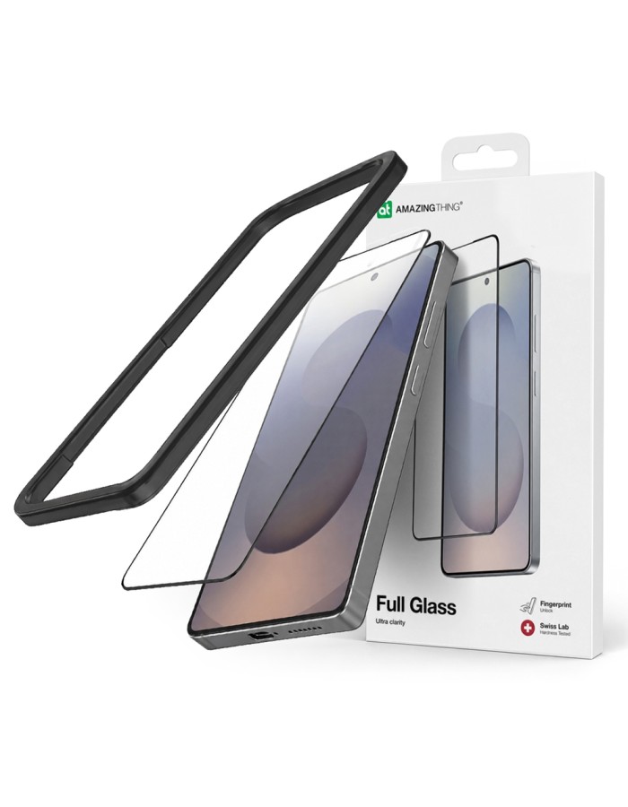AmazingThing Radix Full Glass Tempered Glass for Samsung S26 - Transparent AmazingThing Radix Full Glass Tempered Glass for Samsung S26 - Transparent