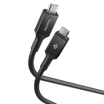 Spigen EB10020CC USB-C Cable 100W 200cm - Black Spigen EB10020CC USB-C Cable 100W 200cm - Black