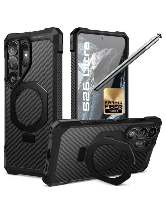 Supcase UB Grip Mag MagSafe Case for Samsung Galaxy S26 Ultra - Black