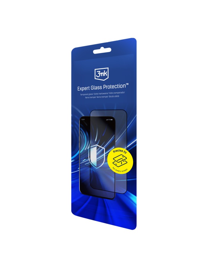 3mk Expert Glass Protection™ tempered glass with applicator for Samsung Galaxy S25 Edge