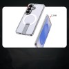 Hybrid Armor X Case for Samsung Galaxy S26 Plus with Stand, Compatible with MagSafe - Transparent