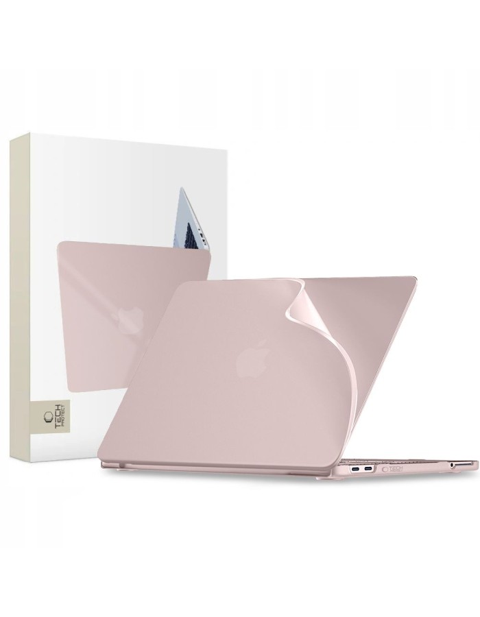 Tech-Protect Softshell Case for MacBook 13" 2026 - Matte Pink