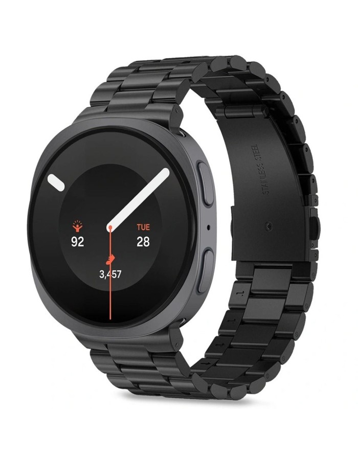 Tech-Protect Stainless Steel Bracelet for Samsung Galaxy Watch 40/44/46 mm - Black Tech-Protect Stainless Steel Bracelet for Samsung Galaxy Watch 40/44/46 mm - Black
