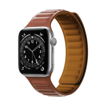 Magnetic Strap Magnetic Strap Bracelet for Apple Watch 38/40mm - Brown
