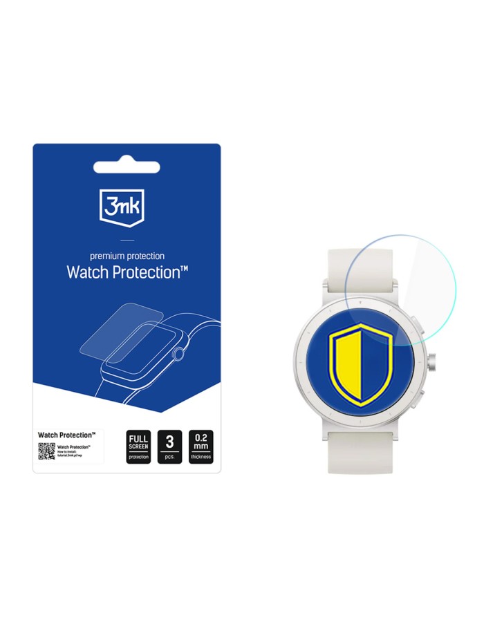 3mk Watch Protection FlexibleGlass Hybrid Glass for Realme Watch S5 3mk Watch Protection FlexibleGlass Hybrid Glass for Realme Watch S5
