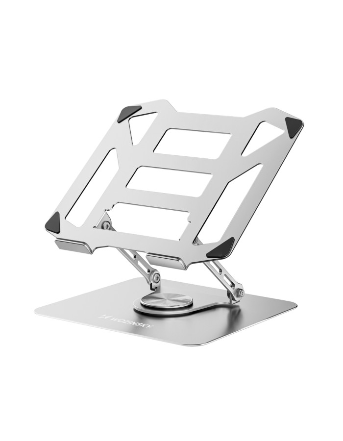 Wozinsky WDCX-X19-AB HardStand 360° Rotation Laptop and Tablet Stand - Silver Wozinsky WDCX-X19-AB HardStand 360° Rotation Laptop and Tablet Stand - Silver