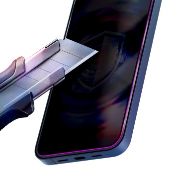9H tempered glass with 3mk HardGlass Max Privacy filter for iPhone 15 Pro 9H tempered glass with 3mk HardGlass Max Privacy filter for iPhone 15 Pro