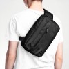 Wozinsky WSB6GR Scooter Handlebar Sports Bag with Shoulder Strap 5L - Gray