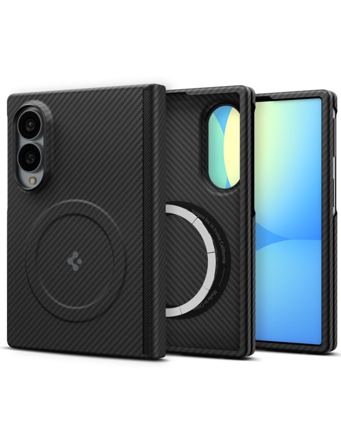 Spigen AirSkin Aramid MagFit MagSafe Case for Samsung Galaxy Z Fold 8 - Black